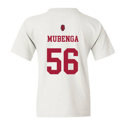 Arkansas - NCAA Football : Ben Mubenga - Sports Shersey Youth T-Shirt-1