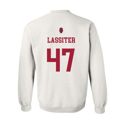 Arkansas - NCAA Football : Maddox Lassiter - Sports Shersey Crewneck Sweatshirt