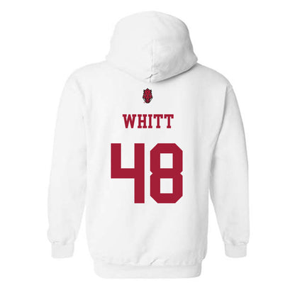 Arkansas - NCAA Football : Joseph Whitt - Sports Shersey Hooded Sweatshirt-1