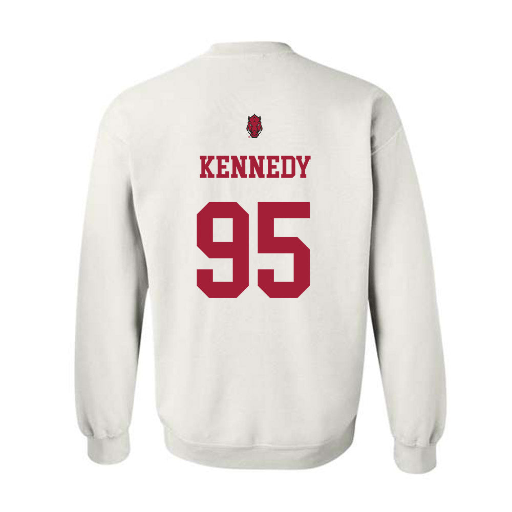 Arkansas - NCAA Football : Anthony Kennedy - Sports Shersey Crewneck Sweatshirt-1