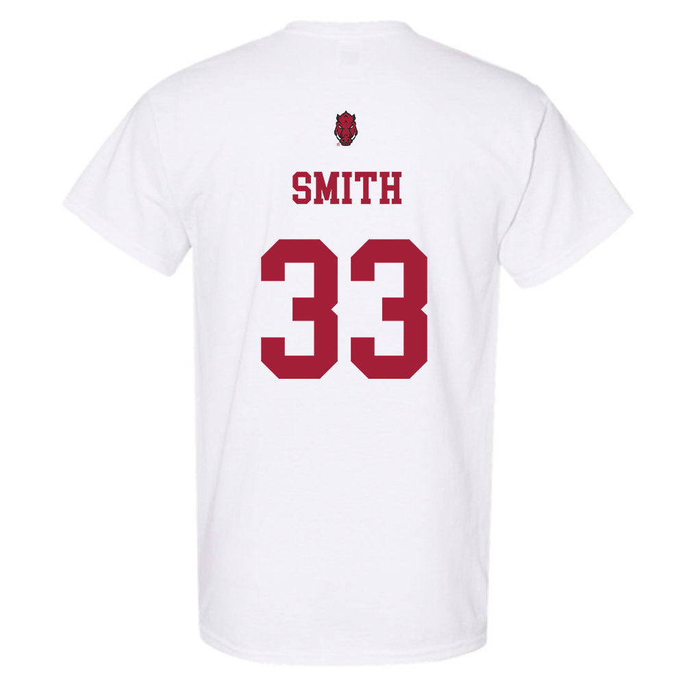 Arkansas - NCAA Football : Jakore Smith - Sports Shersey T-Shirt-1