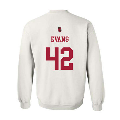 Arkansas - NCAA Football : Jeremy Evans - Sports Shersey Crewneck Sweatshirt-1