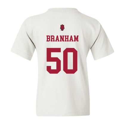 Arkansas - NCAA Football : Kobe Branham - Sports Shersey Youth T-Shirt