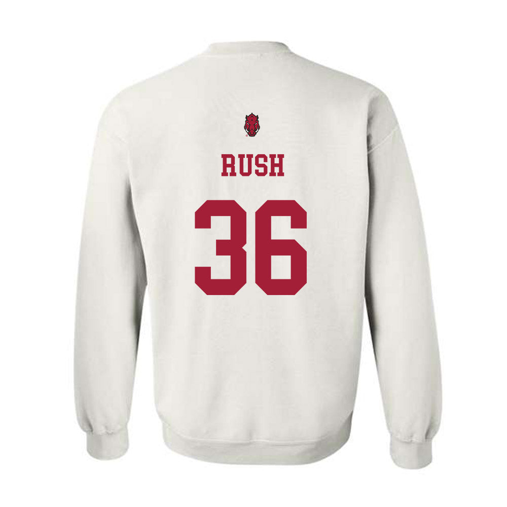 Arkansas - NCAA Football : Gavin Rush - Sports Shersey Crewneck Sweatshirt-1