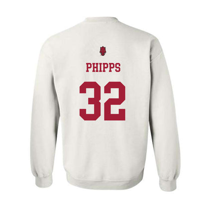 Arkansas - NCAA Football : Landon Phipps - Sports Shersey Crewneck Sweatshirt-1