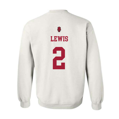 Arkansas - NCAA Football : Shelton Lewis - Sports Shersey Crewneck Sweatshirt-1