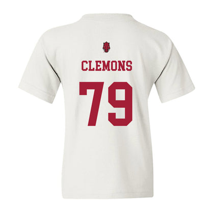 Arkansas - NCAA Football : Josiah Clemons - Sports Shersey Youth T-Shirt-1