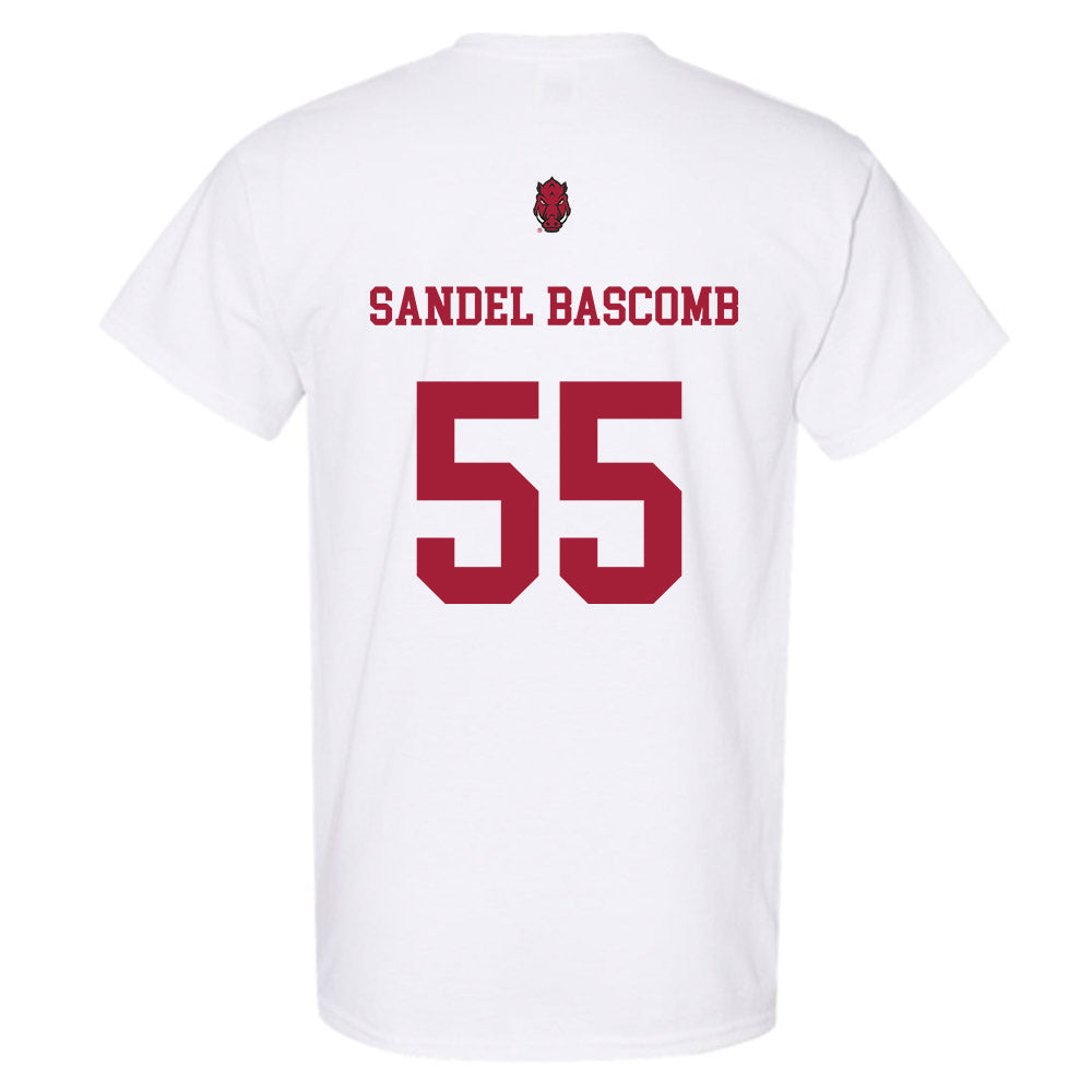 Arkansas - NCAA Football : Antonio Sandel-Bascomb - Sports Shersey T-Shirt-1