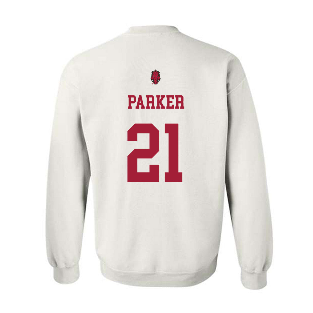 Arkansas - NCAA Football : Jasper Parker - Sports Shersey Crewneck Sweatshirt-1