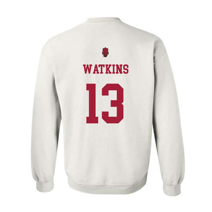 Arkansas - NCAA Football : Jelani Watkins - Sports Shersey Crewneck Sweatshirt-1