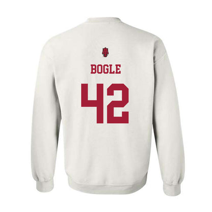 Arkansas - NCAA Football : Ben Bogle - Sports Shersey Crewneck Sweatshirt-1