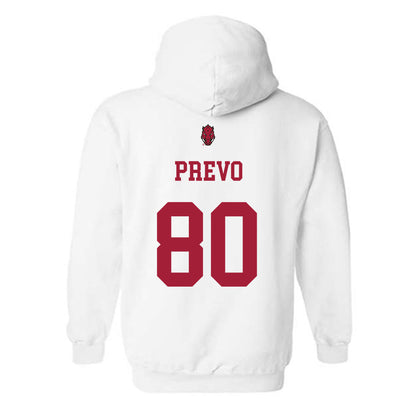Arkansas - NCAA Football : Dequane Prevo - Sports Shersey Hooded Sweatshirt-1