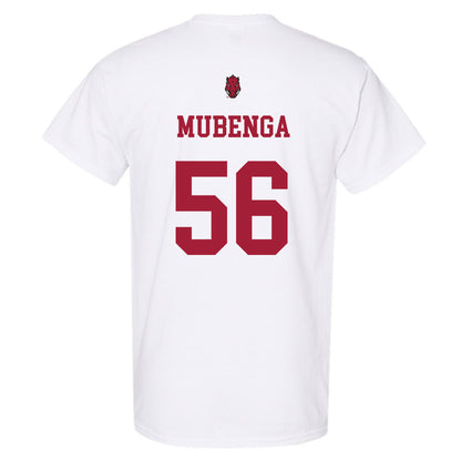 Arkansas - NCAA Football : Ben Mubenga - Sports Shersey T-Shirt-1