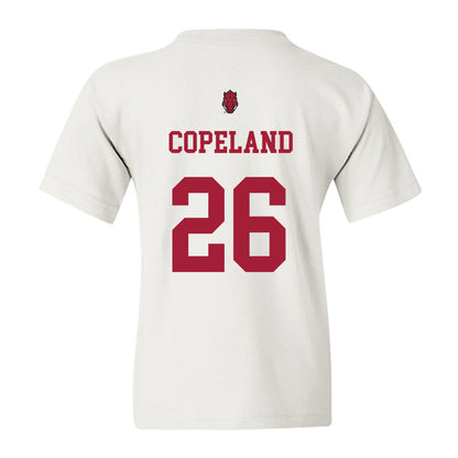 Arkansas - NCAA Football : Jalon Copeland - Sports Shersey Youth T-Shirt-1