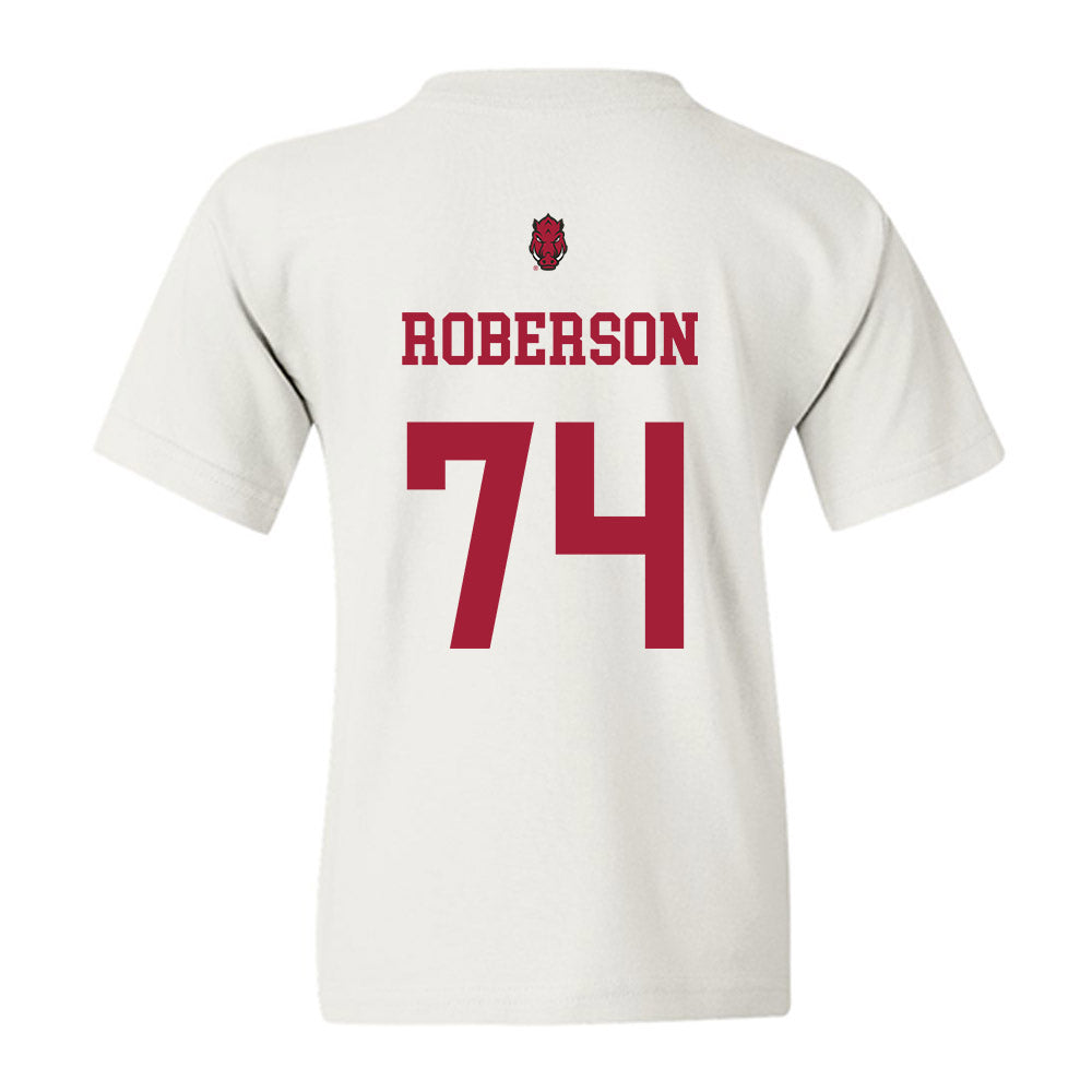 Arkansas - NCAA Football : Terence Roberson - Sports Shersey Youth T-Shirt-1