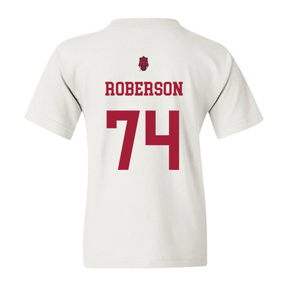 Arkansas - NCAA Football : Terence Roberson - Sports Shersey Youth T-Shirt-1