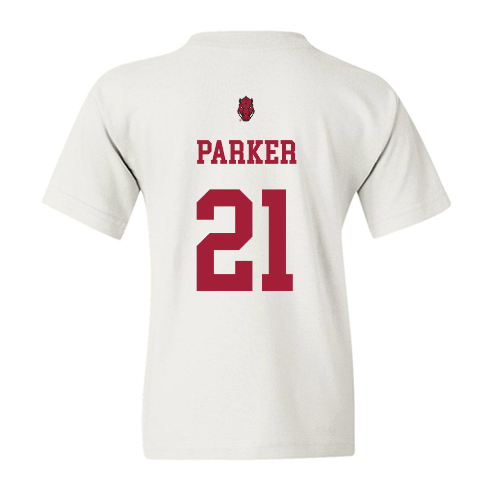 Arkansas - NCAA Football : Jasper Parker - Sports Shersey Youth T-Shirt-1