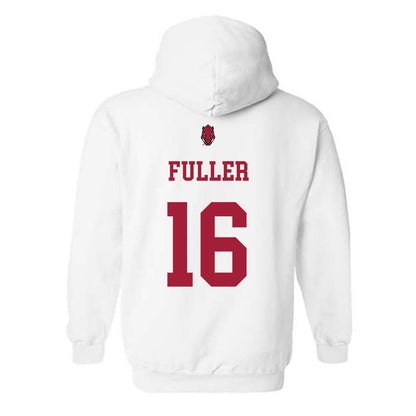 Arkansas - NCAA Football : Braeden Fuller - Sports Shersey Hooded Sweatshirt-1