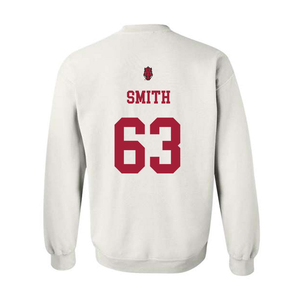 Arkansas - NCAA Football : Hugh Smith - Sports Shersey Crewneck Sweatshirt-1