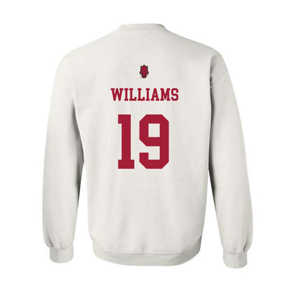 Arkansas - NCAA Football : Kyndrick Williams - Sports Shersey Crewneck Sweatshirt-1