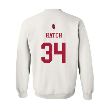 Arkansas - NCAA Football : Jathan Hatch - Sports Shersey Crewneck Sweatshirt-1