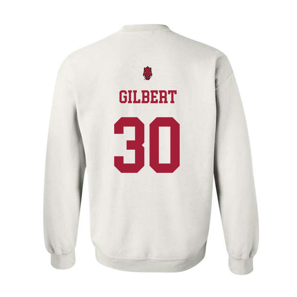 Arkansas - NCAA Football : Max Gilbert - Sports Shersey Crewneck Sweatshirt-1