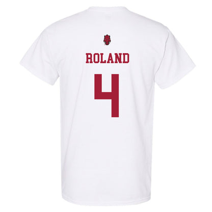 Arkansas - NCAA Football : Lakhi Roland - Sports Shersey T-Shirt-1