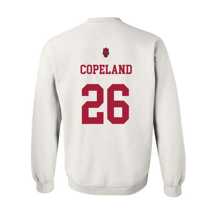 Arkansas - NCAA Football : Jalon Copeland - Sports Shersey Crewneck Sweatshirt-1