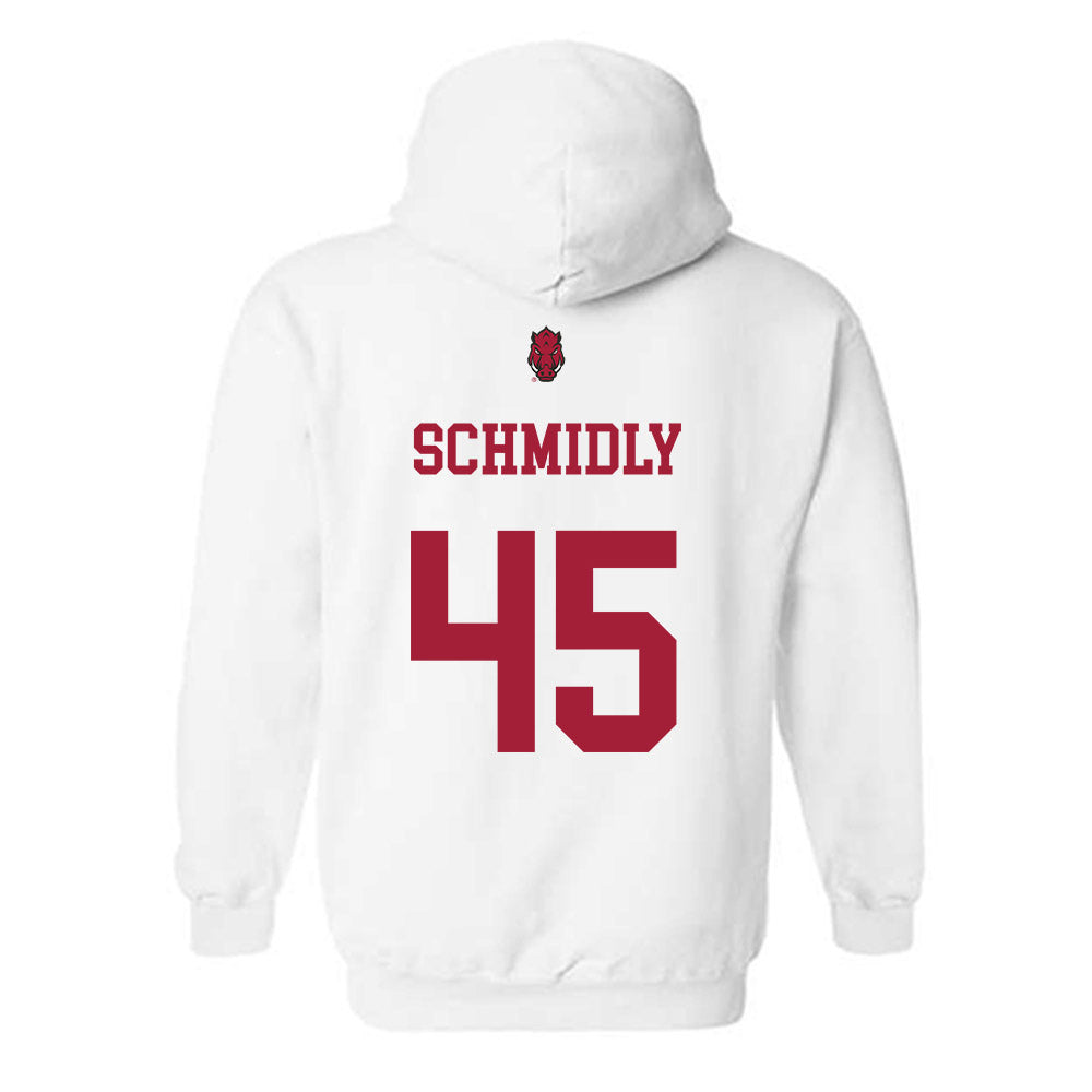 Arkansas - NCAA Football : Max Schmidly - Sports Shersey Hooded Sweatshirt