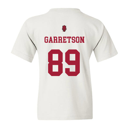 Arkansas - NCAA Football : Gavin Garretson - Sports Shersey Youth T-Shirt-1