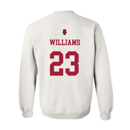 Arkansas - NCAA Football : Ian Williams - Sports Shersey Crewneck Sweatshirt-1