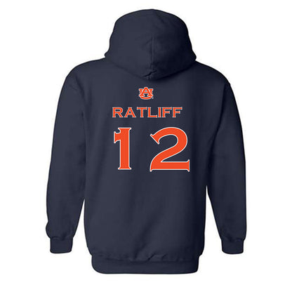 Auburn - NCAA Softball : Ava Ratliff - Classic Shersey Hooded Sweatshirt-1