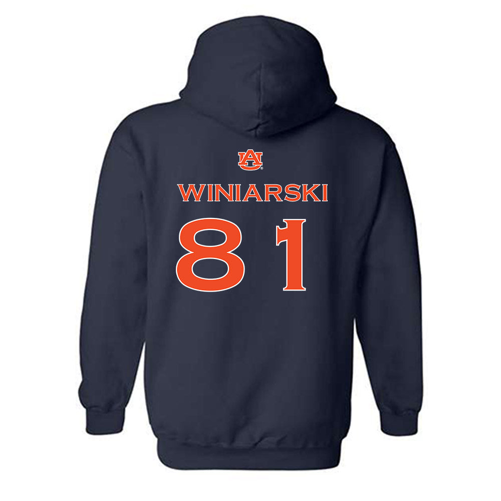 Auburn - NCAA Softball : Camryn Winiarski - Classic Shersey Hooded Sweatshirt-1