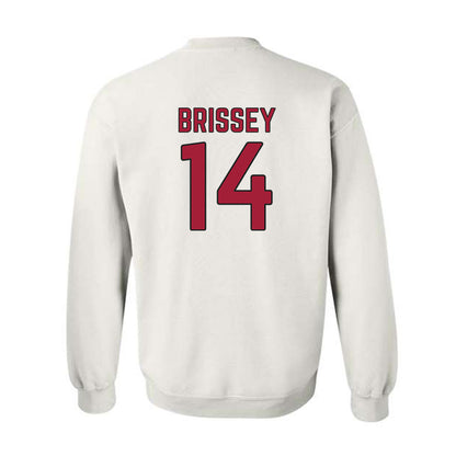 Arkansas - NCAA Baseball : Mark Brissey - Sports Shersey Crewneck Sweatshirt-1