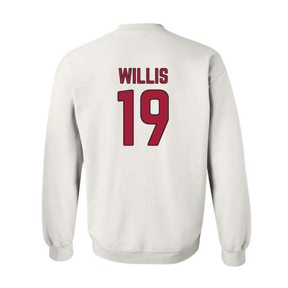 Arkansas - NCAA Baseball : Carson Willis - Sports Shersey Crewneck Sweatshirt-1
