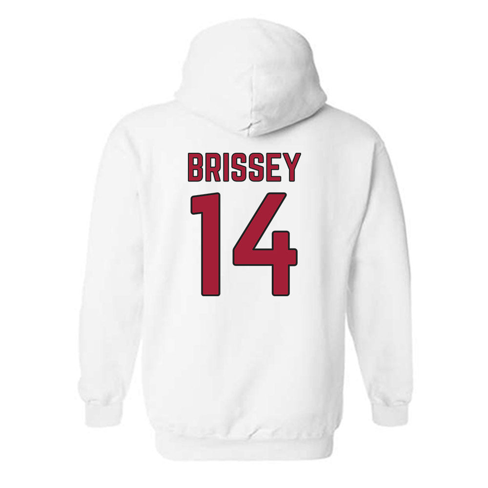 Arkansas - NCAA Baseball : Mark Brissey - Sports Shersey Hooded Sweatshirt-1