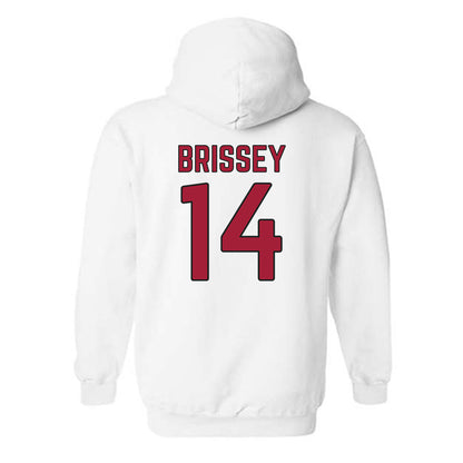 Arkansas - NCAA Baseball : Mark Brissey - Sports Shersey Hooded Sweatshirt-1