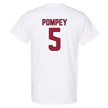 Arkansas - NCAA Baseball : TJ Pompey - Sports Shersey T-Shirt-1
