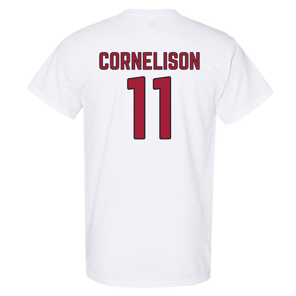 Arkansas - NCAA Baseball : Luke Cornelison - Sports Shersey T-Shirt-1
