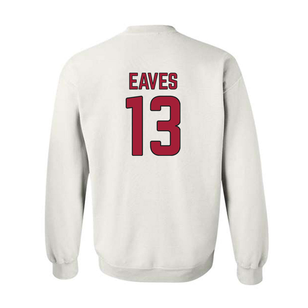 Arkansas - NCAA Baseball : Steele Eaves - Sports Shersey Crewneck Sweatshirt-1