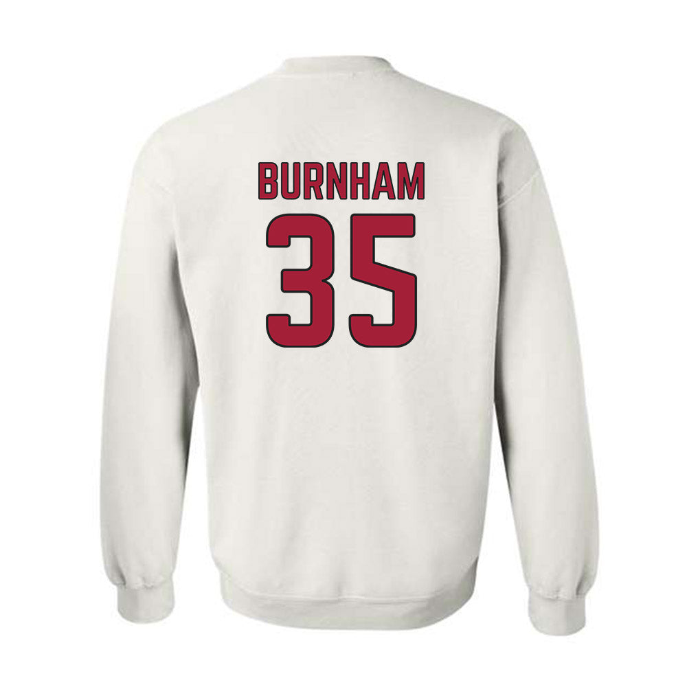 Arkansas - NCAA Baseball : Ty Burnham - Sports Shersey Crewneck Sweatshirt-1