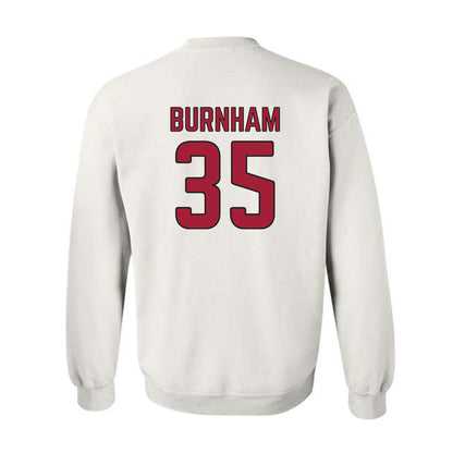 Arkansas - NCAA Baseball : Ty Burnham - Sports Shersey Crewneck Sweatshirt-1