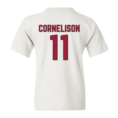 Arkansas - NCAA Baseball : Luke Cornelison - Sports Shersey Youth T-Shirt-1