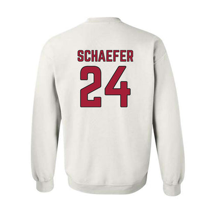 Arkansas - NCAA Baseball : Landon Schaefer - Sports Shersey Crewneck Sweatshirt-1