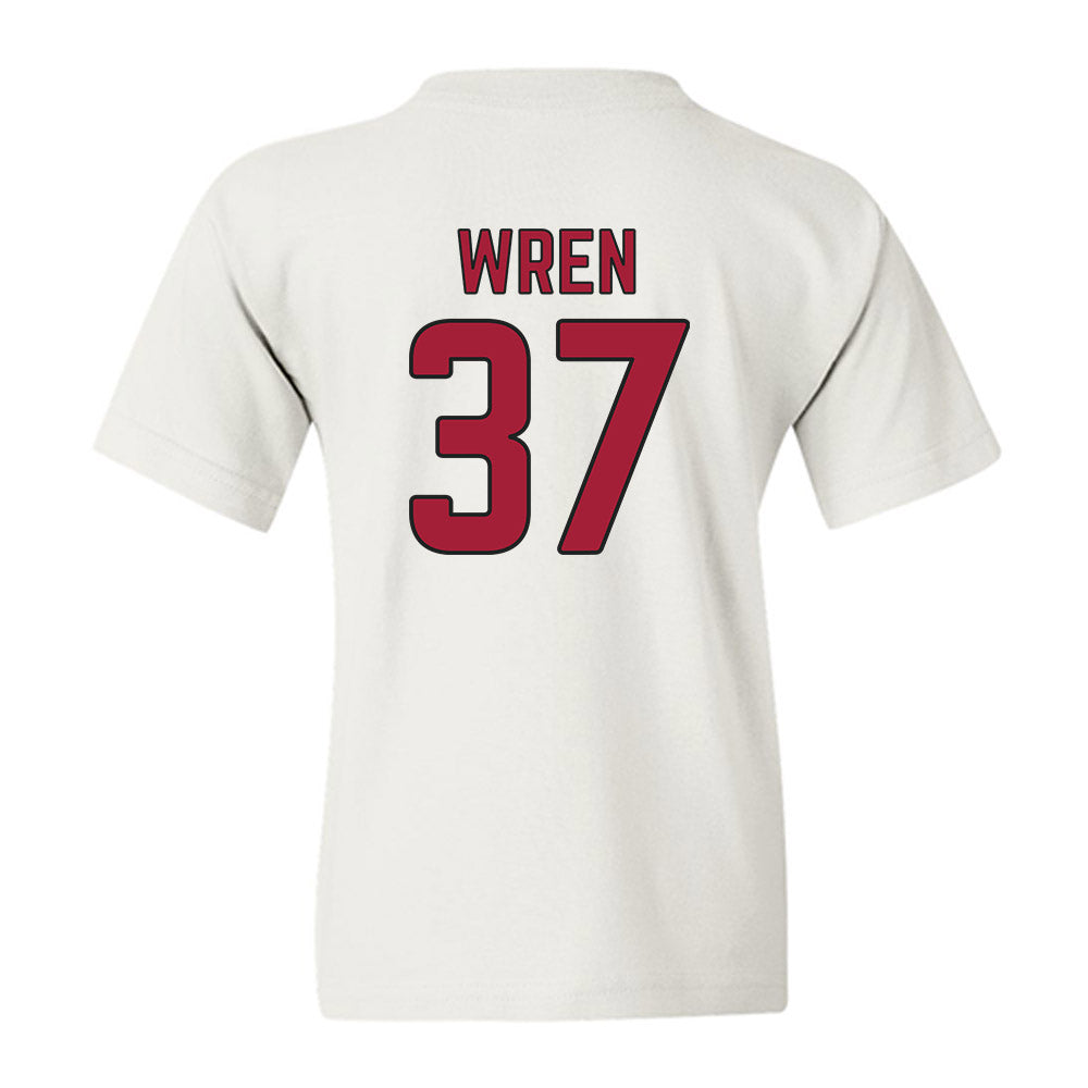 Arkansas - NCAA Baseball : Grant Wren - Sports Shersey Youth T-Shirt-1