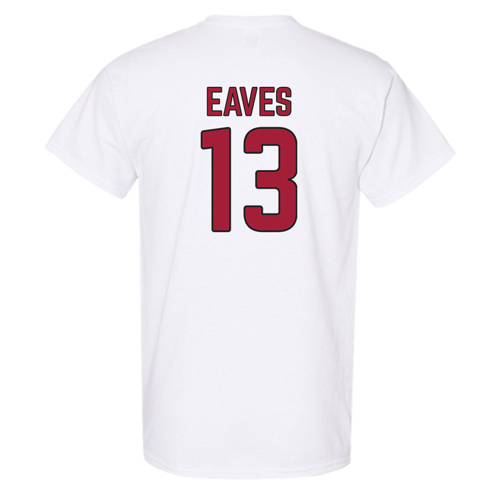 Arkansas - NCAA Baseball : Steele Eaves - Sports Shersey T-Shirt-1