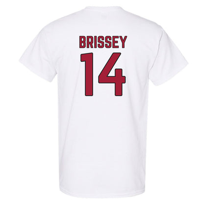 Arkansas - NCAA Baseball : Mark Brissey - Sports Shersey T-Shirt-1