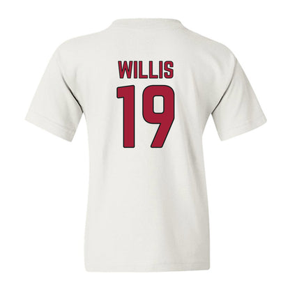 Arkansas - NCAA Baseball : Carson Willis - Sports Shersey Youth T-Shirt-1