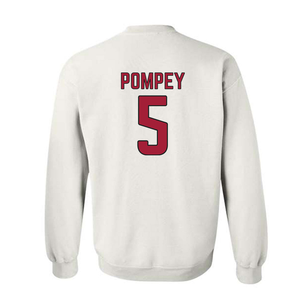 Arkansas - NCAA Baseball : TJ Pompey - Sports Shersey Crewneck Sweatshirt-1