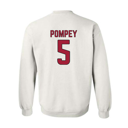Arkansas - NCAA Baseball : TJ Pompey - Sports Shersey Crewneck Sweatshirt-1